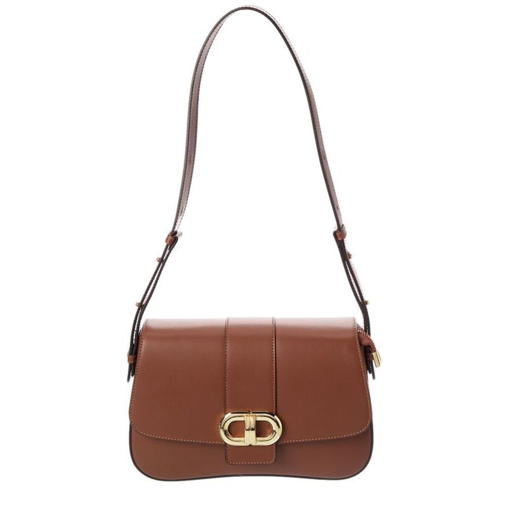 Isabella Rosetti Esme Leather Shoulder Bag, Brown